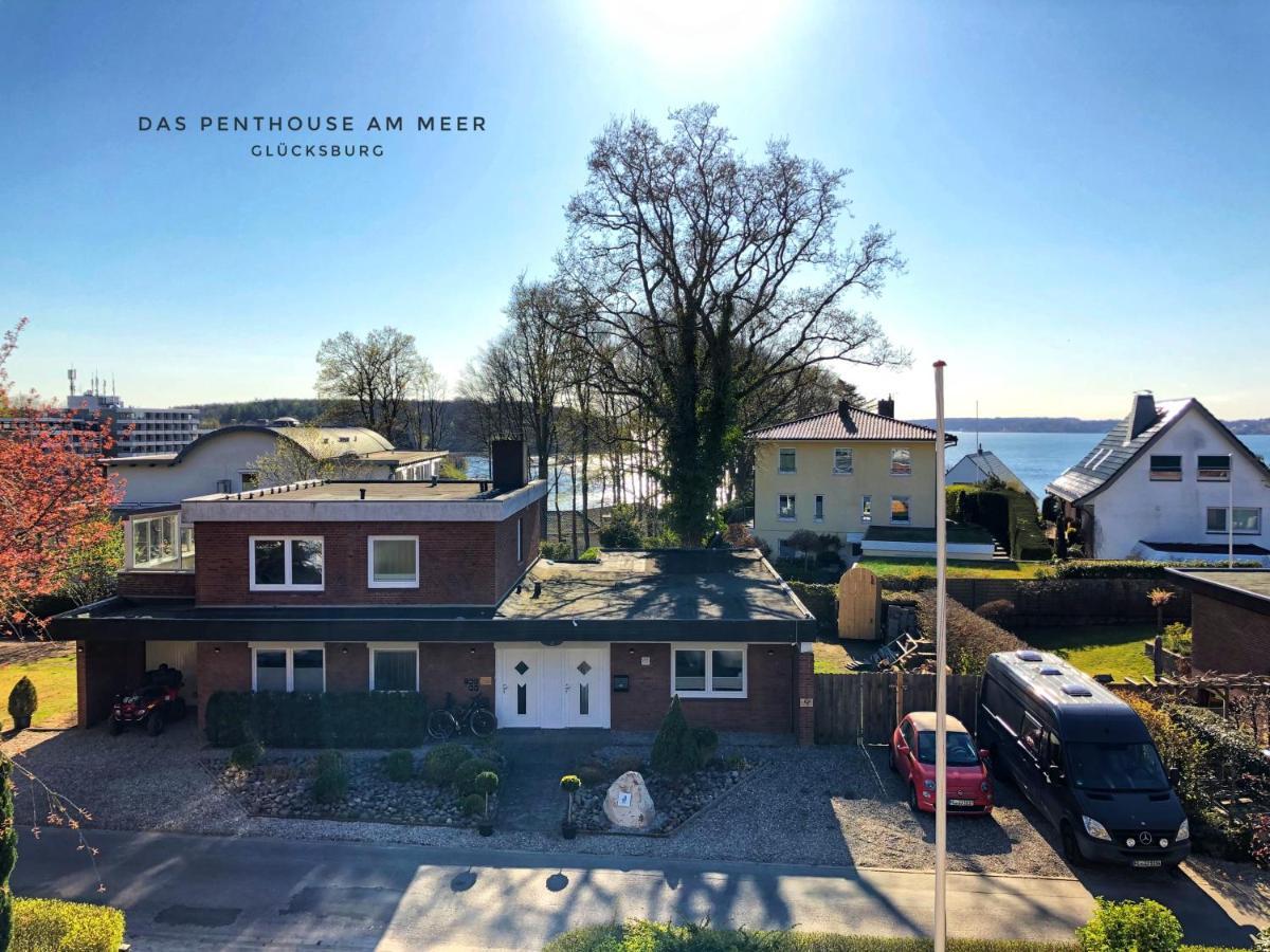 Das Penthouse Am Meer - Logenplatz An Der Foerde - Gluecksburg Exterior photo