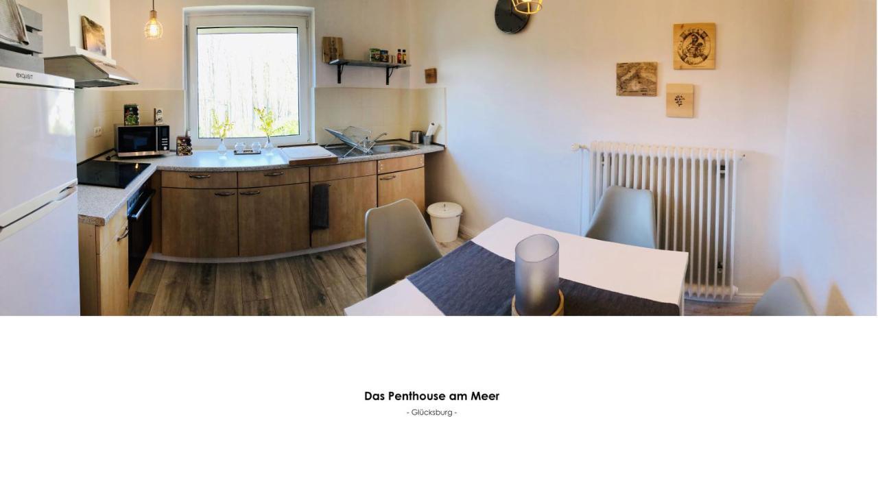 Das Penthouse Am Meer - Logenplatz An Der Foerde - Gluecksburg Exterior photo