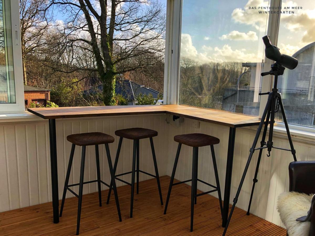 Das Penthouse Am Meer - Logenplatz An Der Foerde - Gluecksburg Exterior photo